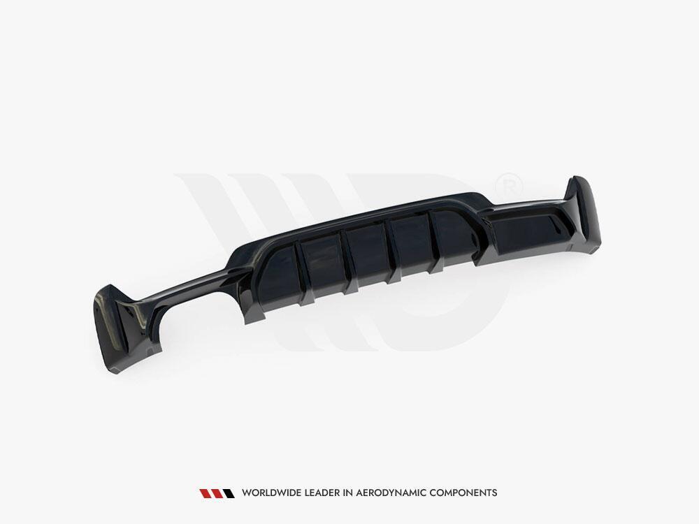 Rear Valance BMW 4 Coupe / Gran Coupe / Cabrio M-Pack F32 / F36 / F33 (Version with exhaust on one side)
