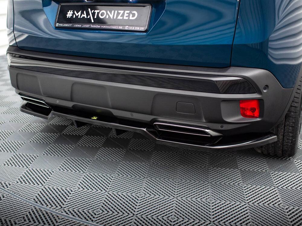 Rear Splitter (Vertical Bars) Peugeot 3008 GT-Line Mk2 Facelift