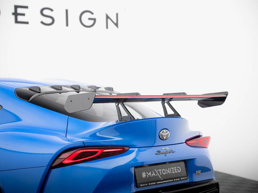 Carbon Spoiler With Upper Swan Mounting + LED Toyota Supra Mk5