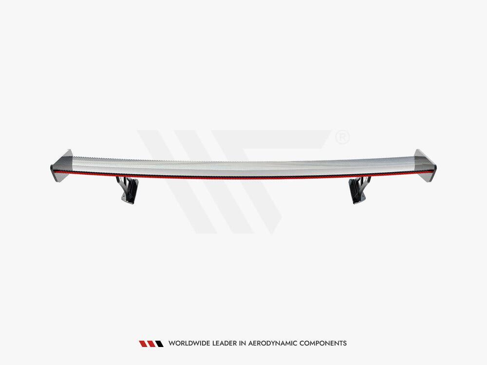 Carbon Spoiler With External Brackets Uprights + LED Toyota GR86