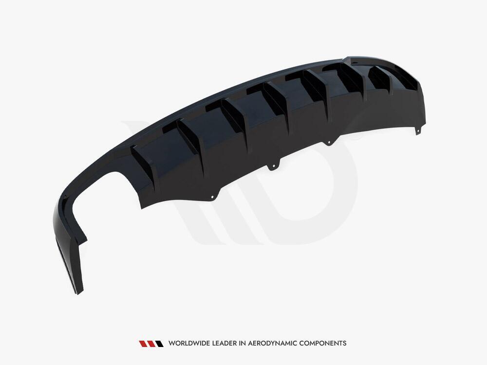 Rear Valance Audi A4 B8 (Single side dual exhaust version)