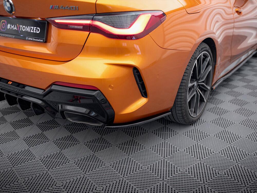 Rear Side Splitters V.5 BMW 4 M440i G22 / G23 / G22 Facelift / G23 Facelift