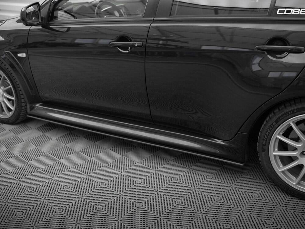 Street PRO Side Skirts Diffusers Mitsubishi Lancer EVO X