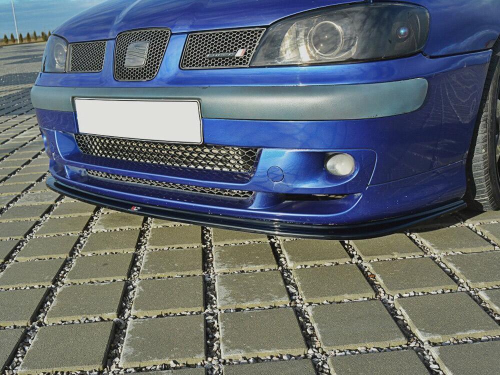 Front Splitter V.1 Seat Ibiza MK2 Cupra Facelift (1999-2002) - Carbon Look