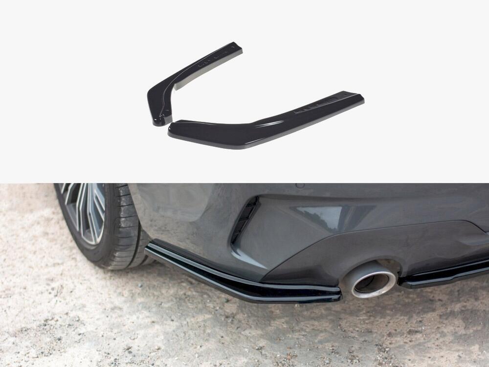 Rear Side Splitters Bmw 3 G20 M-sport (2019-2022) - Carbon Look