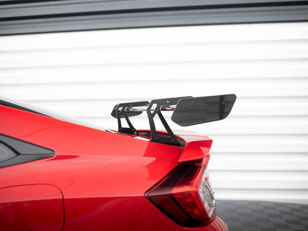Carbon Spoiler With Upper Swan Mounting Honda Civic SI Mk10