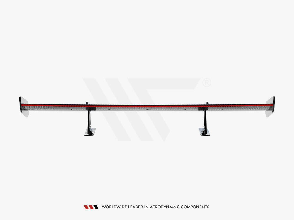 Carbon Spoiler With Upper Swan Mounting + LED Honda Civic SI Mk10