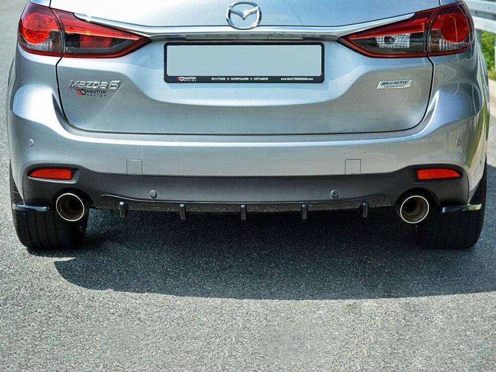 Rear Valance Mazda 6 GJ (MK3) (2012-2014) - Carbon Look