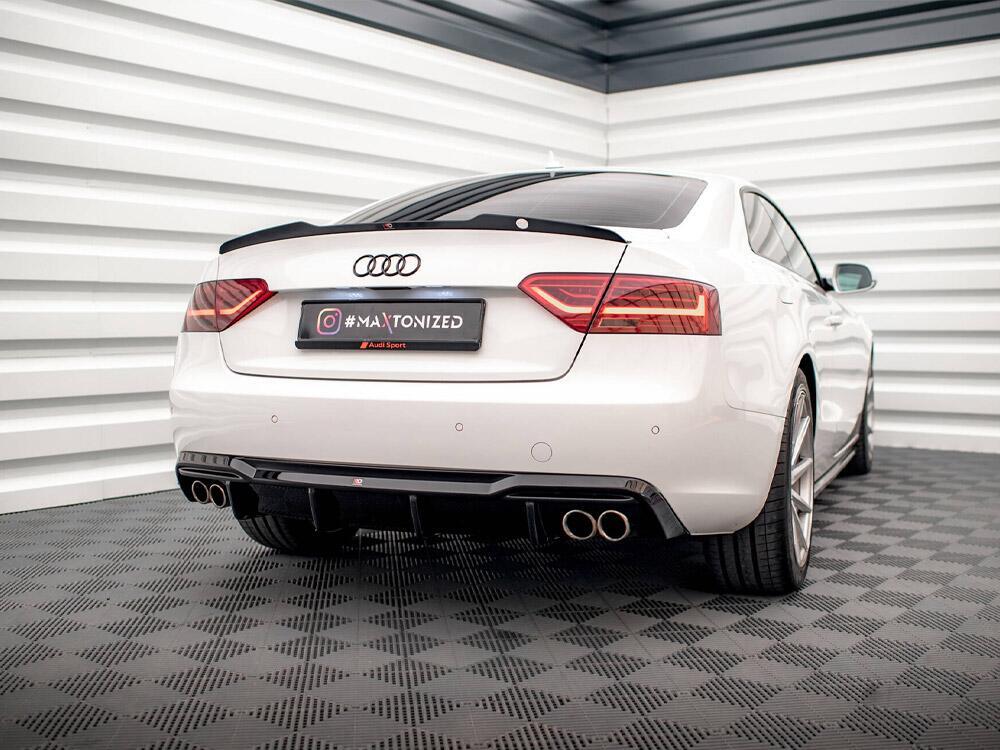 Rear Valance Audi A5 8T Facelift (Version with dual exhausts on both sides)