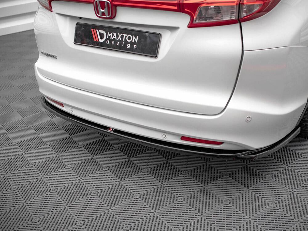 Central Rear Splitter Honda Civic Tourer MK9 - Textured