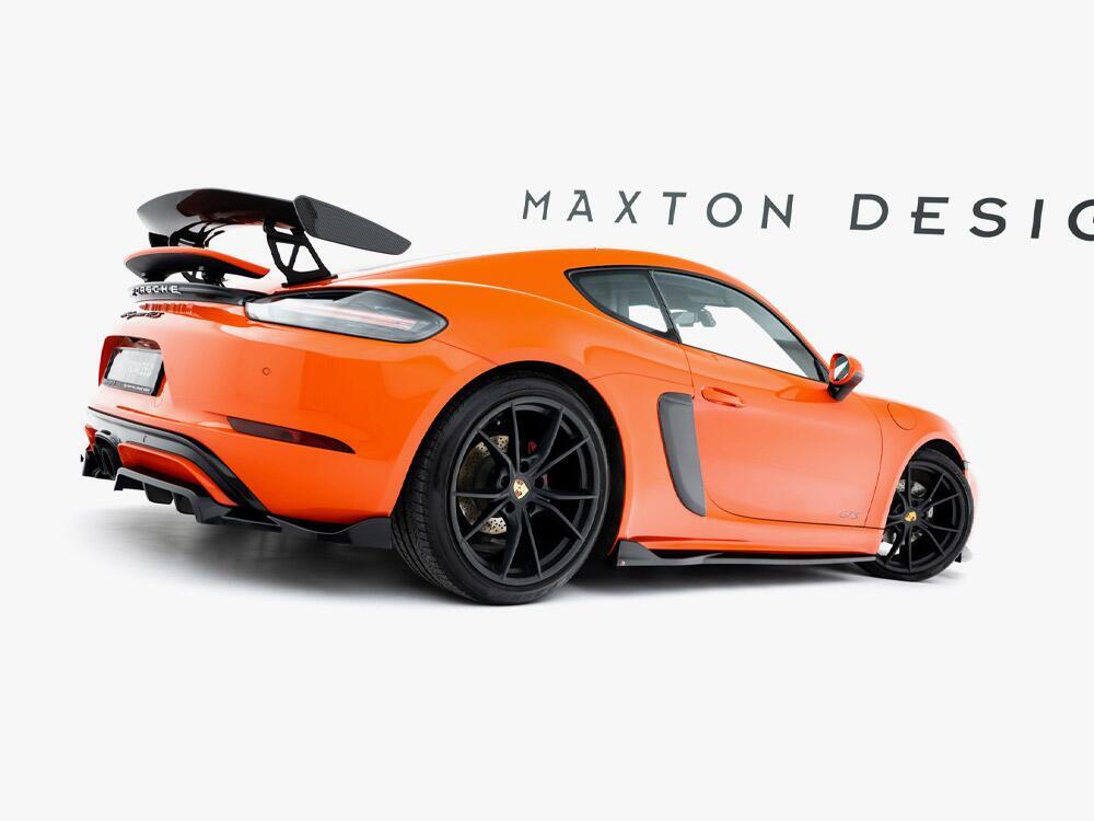 Side Skirts Diffusers V.2 Porsche 718 Cayman GTS 982c
