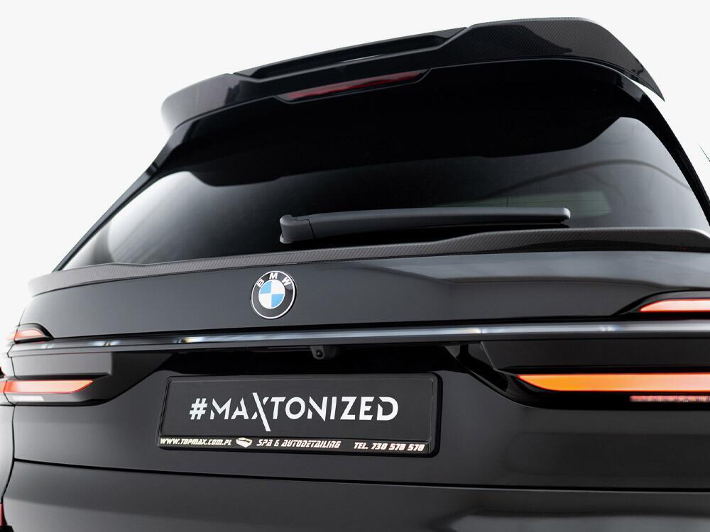 Prepreg Carbon Fiber Tailgate Spoiler (Lower) BMW X7 M-Pack G07 Facelift