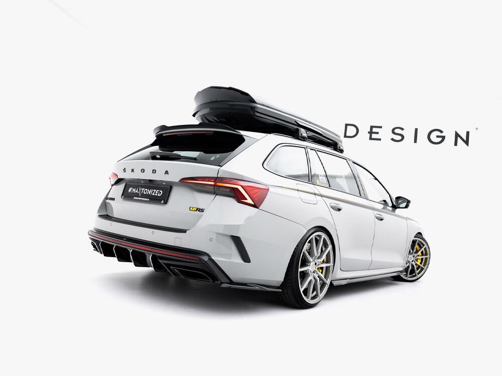 Rear Side Splitters V.7 Skoda Octavia RS Liftback / Estate Mk4