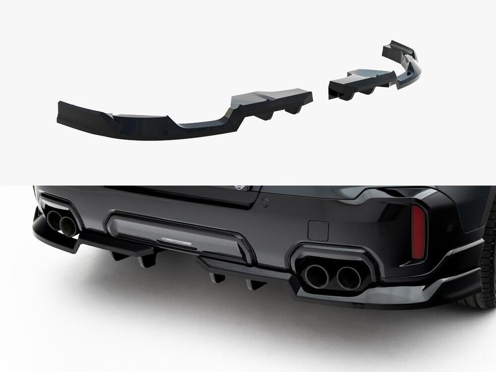Rear Splitter (Vertical Bars) Mini Countryman JCW U25