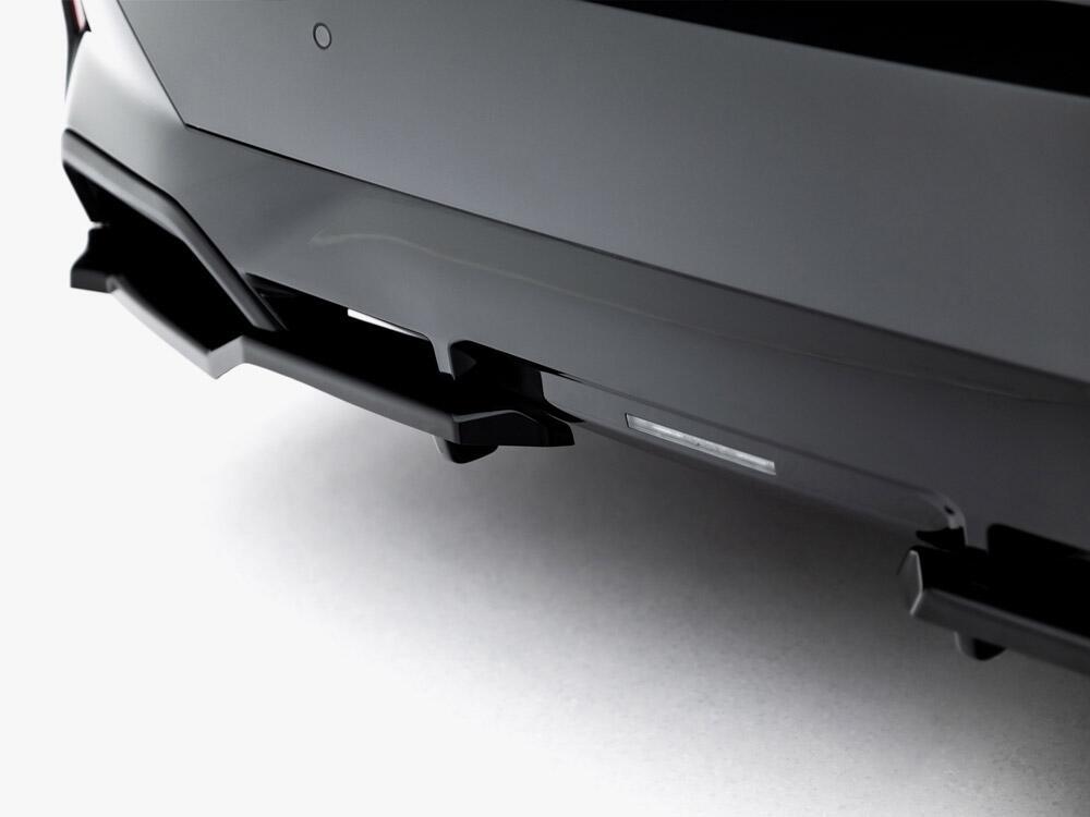 Rear Splitter (Vertical Bars) V.1 BMW 5 / i5 M-Pack Sedan / Touring G60 / G61