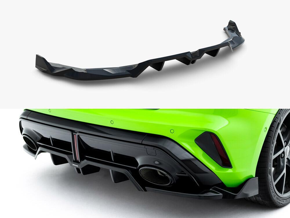 Rear Splitter (Vertical Bars) V.3 Audi RS3 Sportback 8Y Facelift