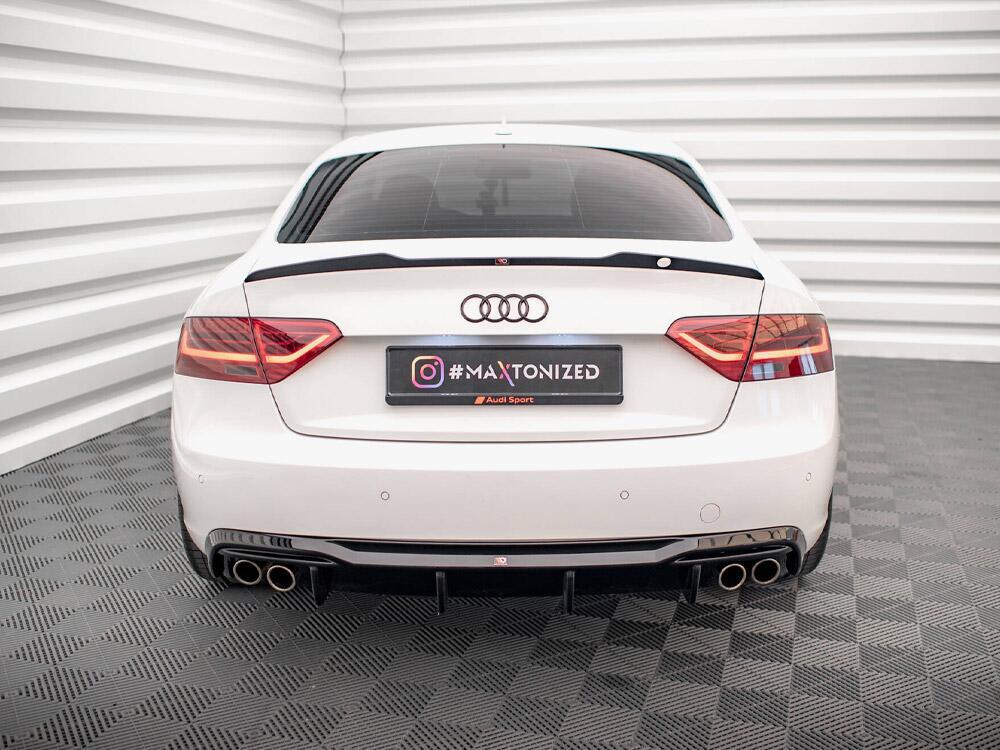 Rear Valance Audi A5 Sportback 8T Facelift (Version with dual exhausts on both sides)