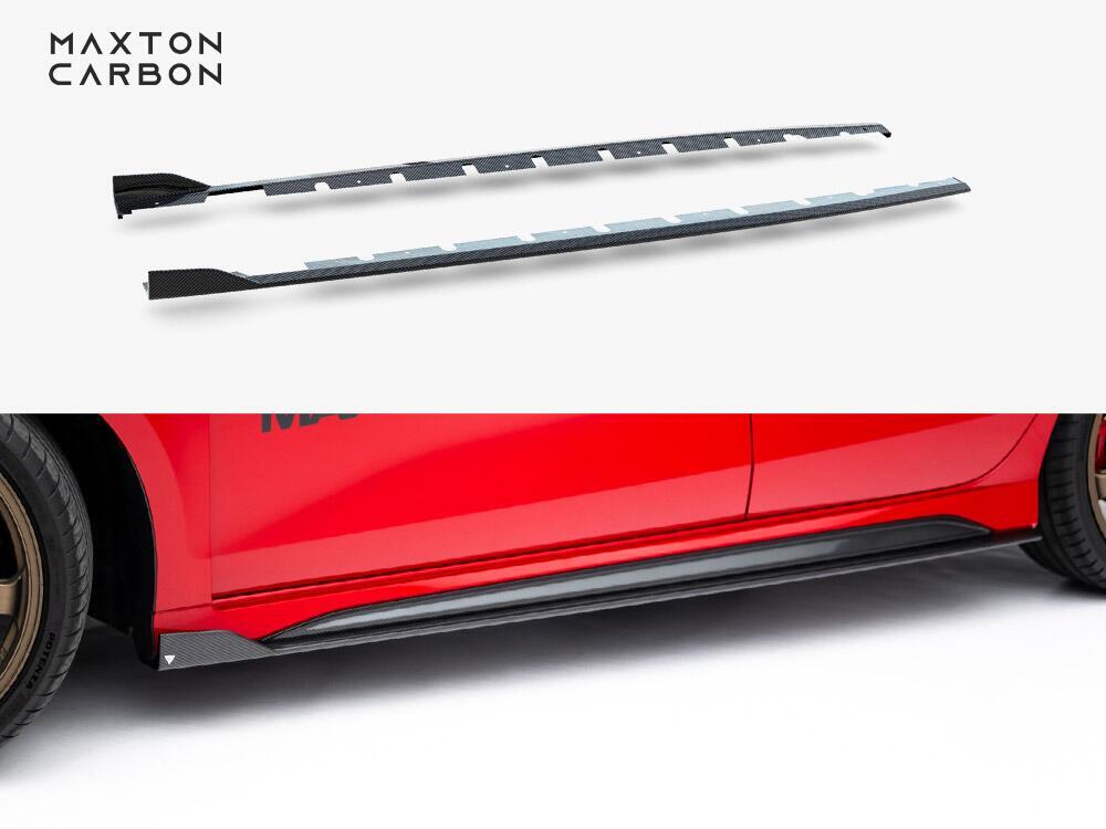 Prepreg Carbon Fiber Side Skirts V.1 Audi RS3 Sedan 8Y Facelift