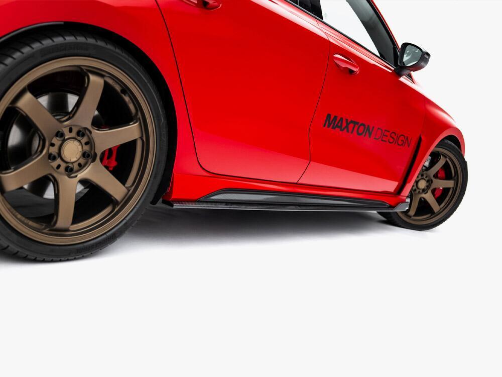 Prepreg Carbon Fiber Side Skirts V.1 Audi RS3 Sedan 8Y Facelift