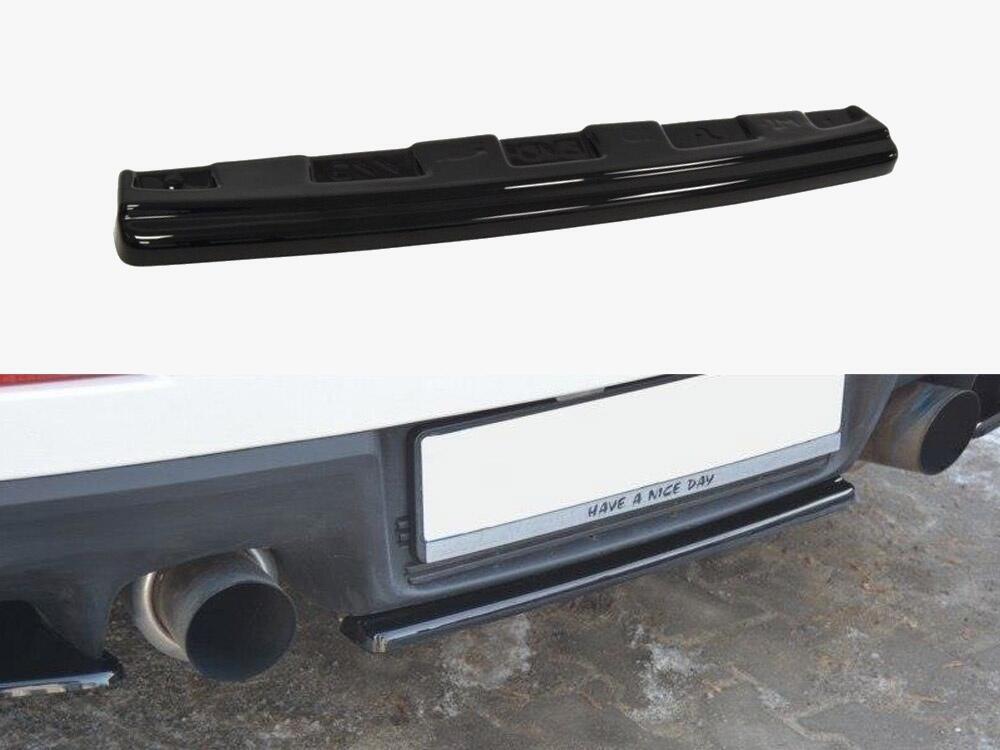 Central Rear Splitter Mitsubishi Lancer EVO X (Without/vertical Bars) (2007-2015)