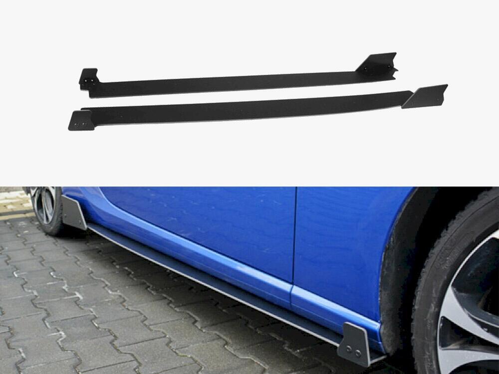 Racing Side Skirts Diffusers Subaru BRZ Mk1 / Mk1 Facelift
