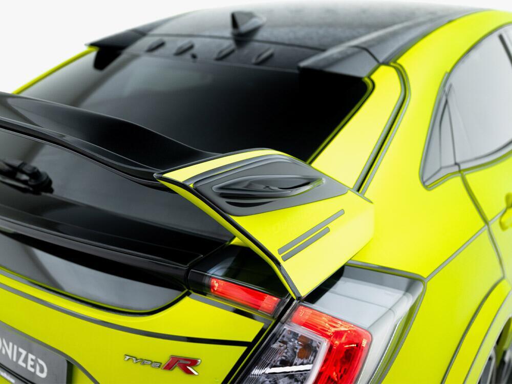 Spoiler Side Extensions Honda Civic Type-R Mk10 / Mk10 Facelift