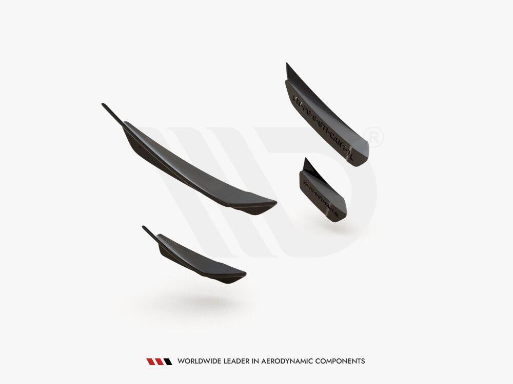 Front Bumper Wings (Canards) VW Polo GTI Mk6