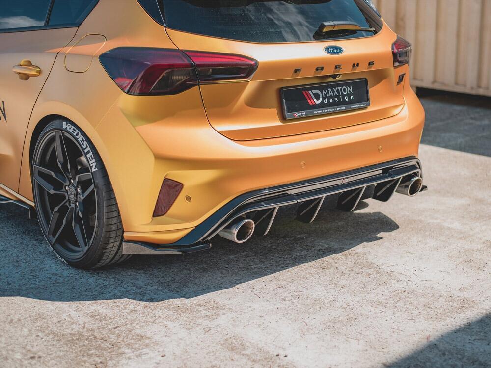 Rear Side Splitters V.3 (For rear valance v.2) Ford Focus Hatchback ST Mk4