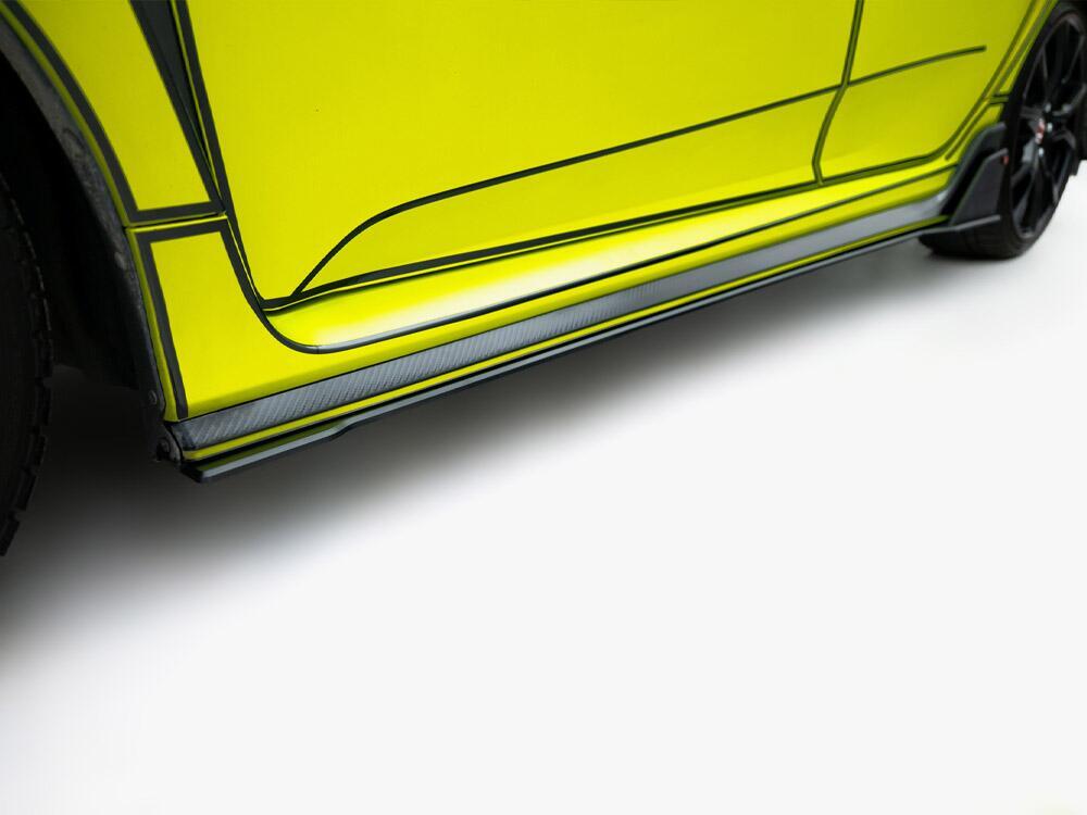 Street PRO Side Skirt Diffusers Honda Civic Type-R Mk10 / Mk10 Facelift