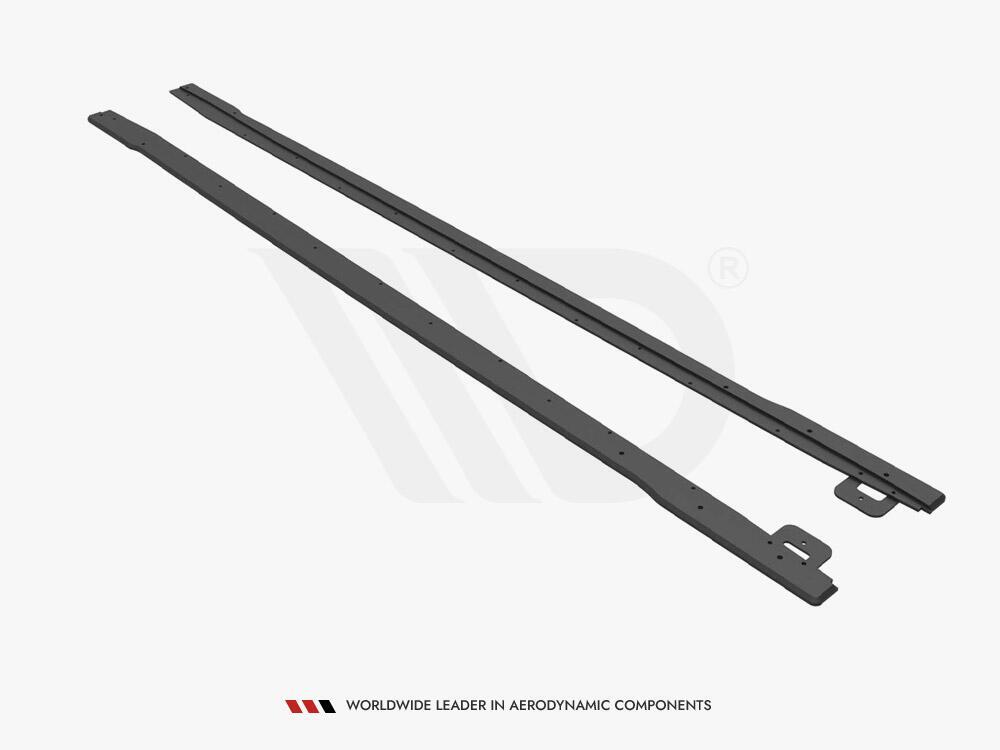 Street PRO Side Skirts Diffusers V.1 Ford Mustang GT Mk6 Facelift