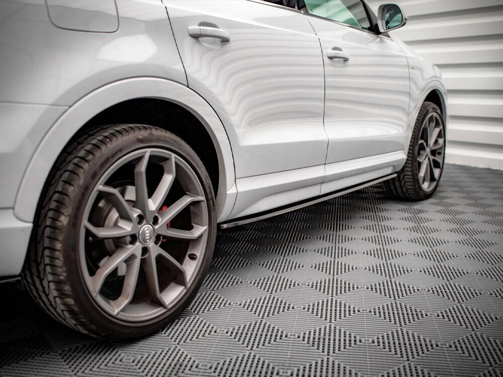 Side Skirts Diffusers Audi Q3 Sport 8U Facelift