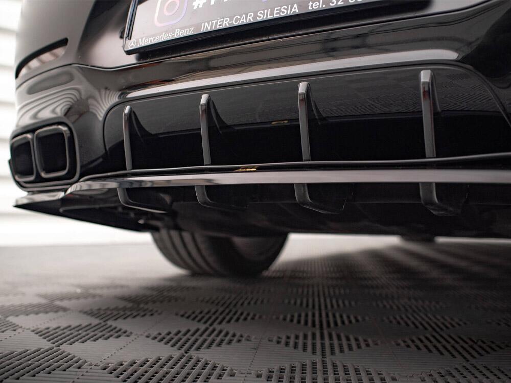 Rear Splitter (Vertical Bars) Mercedes AMG GT 63S 4-door Coupe Aero