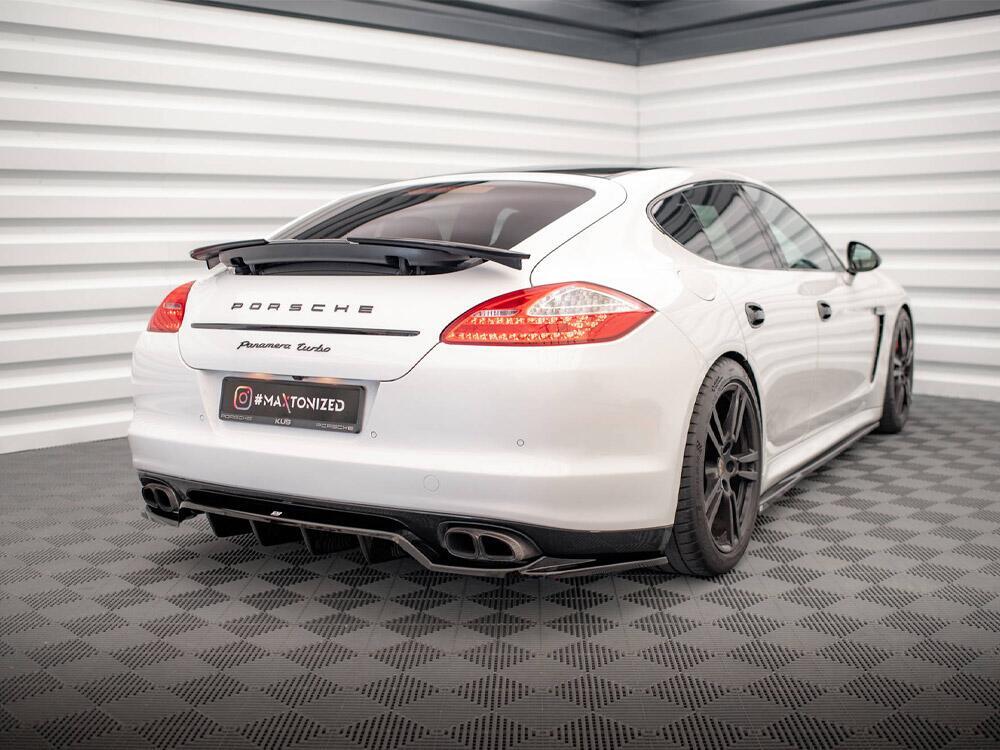 Rear Splitter (Vertical Bars) Porsche Panamera Turbo 970