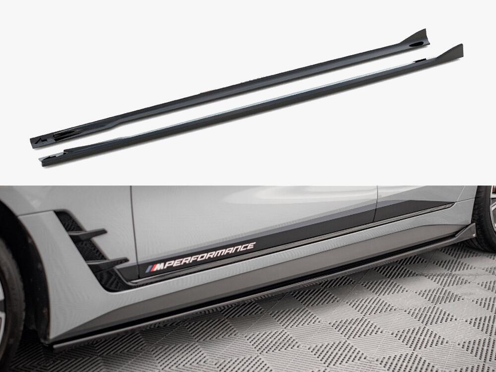 Side Skirts Diffusers V.2 BMW 4 Gran Coupe M-Pack / M440i G26