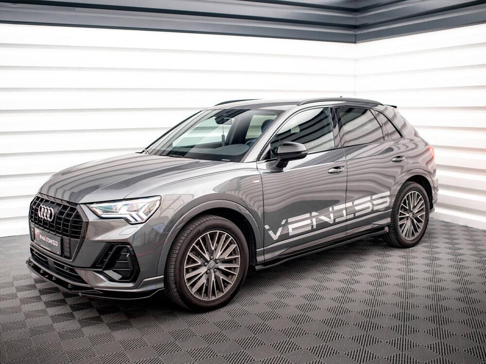Side Skirts Diffusers V.1 Audi Q3 S-Line / RSQ3 F3