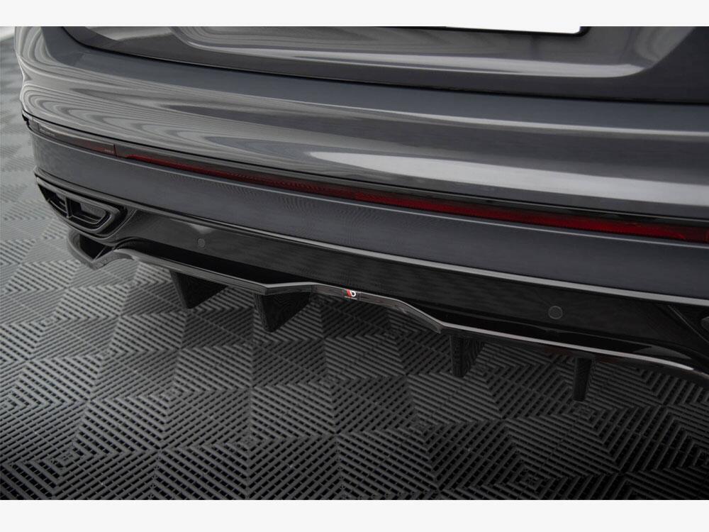 Rear Splitter (Vertical Bars) Volkswagen Tiguan R-Line Mk2 Facelift