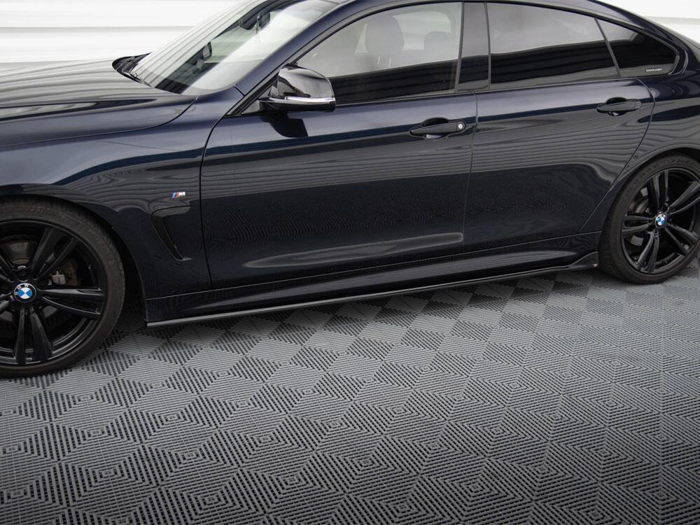 Side Skirts Diffusers V.3 BMW 4 Coupe / Gran Coupe / Cabrio M-Pack F32 / F36 / F33