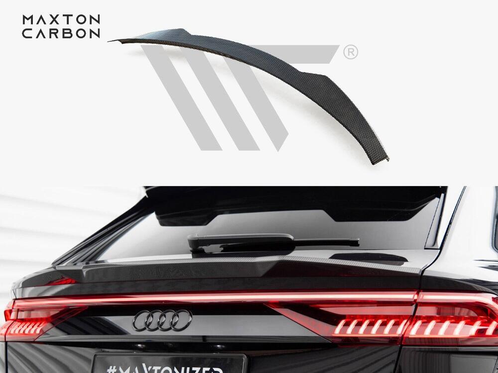 Carbon Fiber Tailgate Spoiler (Lower) Audi RSQ8 / SQ8 / Q8 S-Line / Q8 Mk1