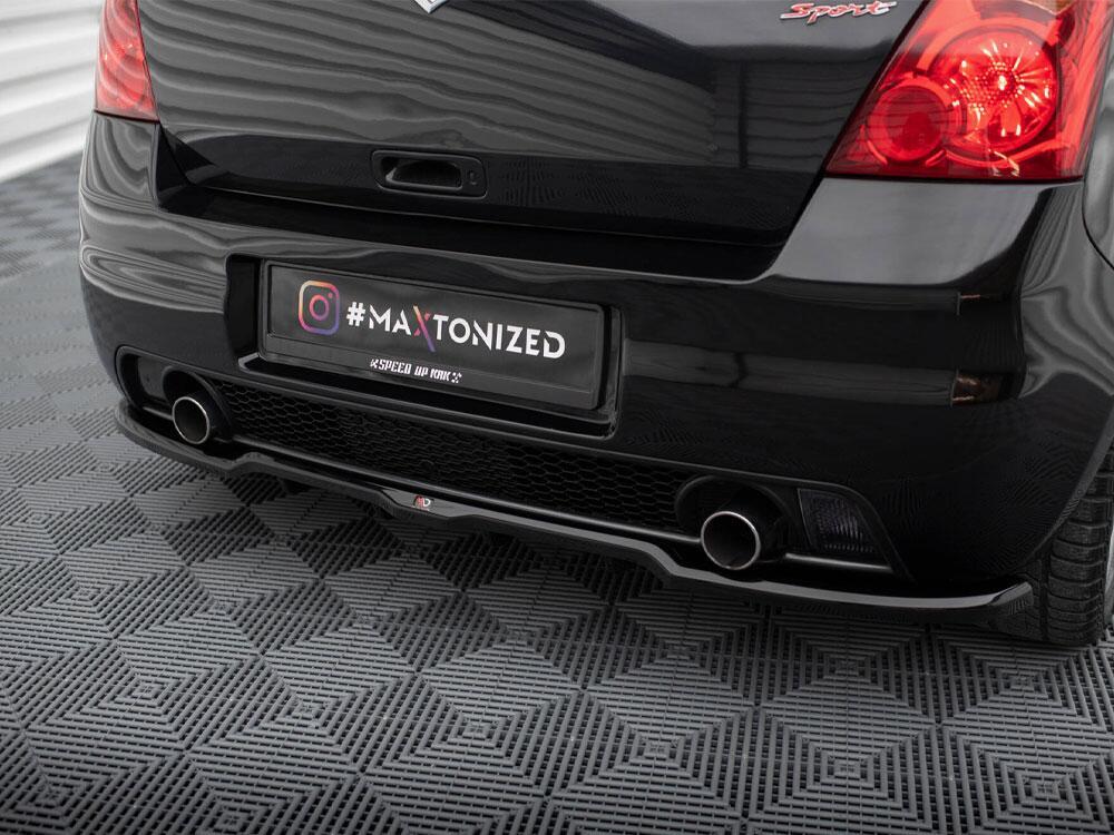 Rear Splitter (Vertical Bars) Suzuki Swift Sport Mk4