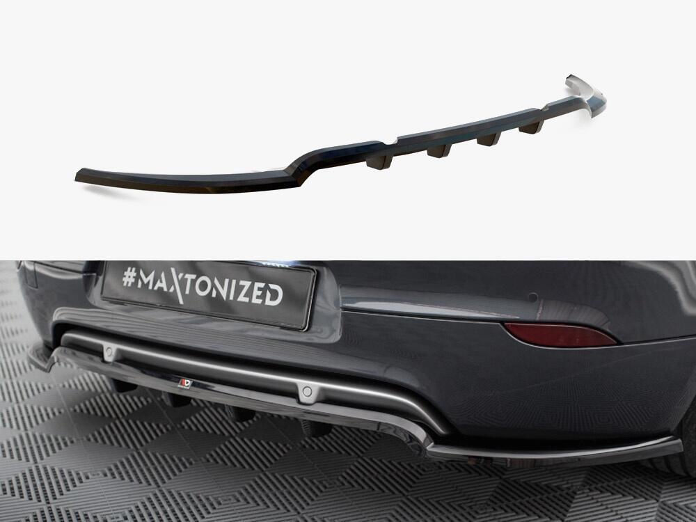 Rear Splitter (Vertical Bars) Renault Megane GT Mk3 Facelift