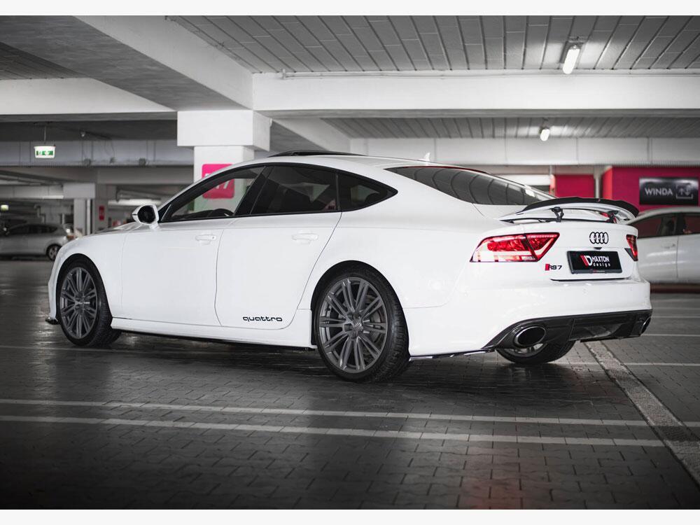 Side Skirts Diffusers V.2 Audi RS7 C7