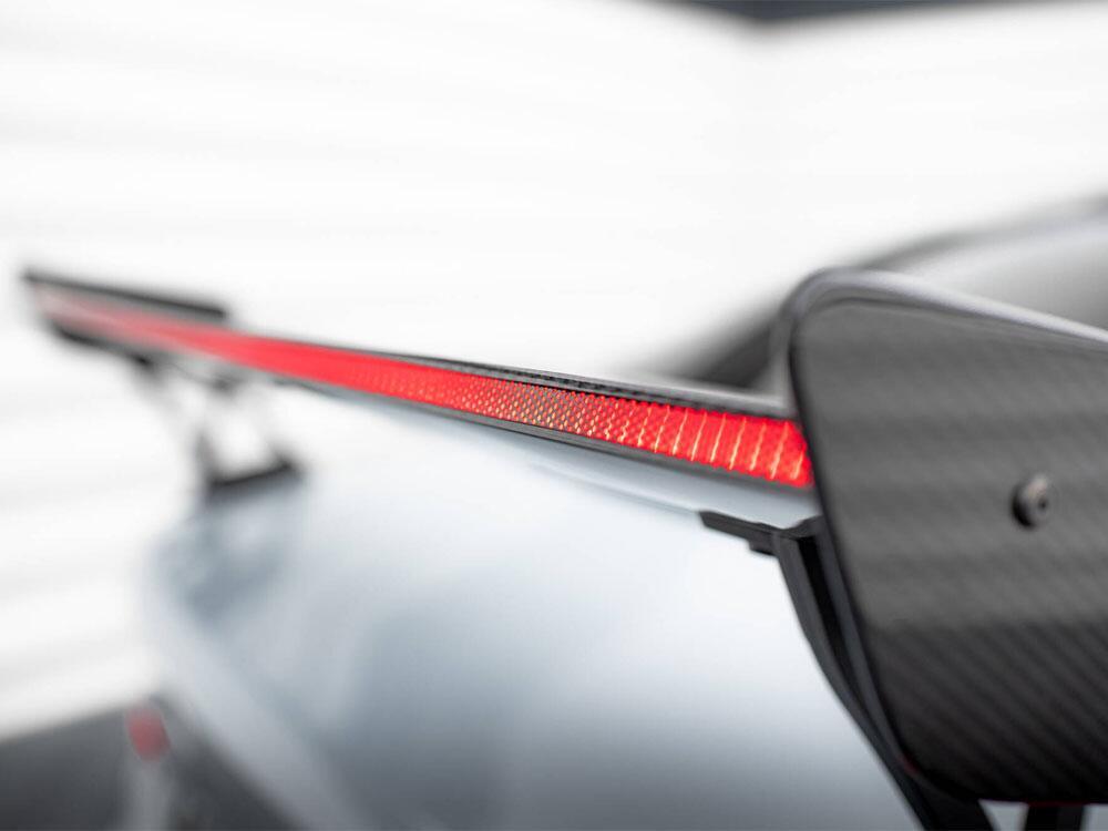 Carbon Spoiler With External Brackets Uprights + LED BMW M3 G80 / M340i G20 / 3 M-Pack G20 / 3 Standard G20
