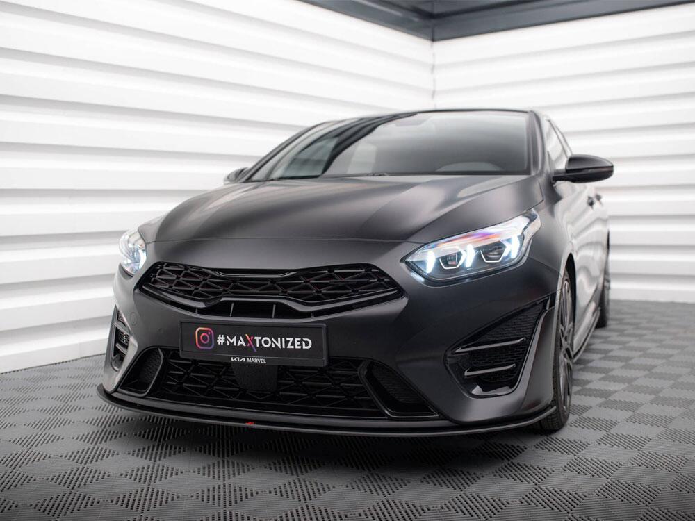 Street PRO Front Splitter Kia Proceed GT Mk3 Facelift / Ceed GT / GT - Line Mk1 Facelift