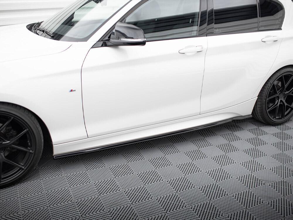 Side Skirts Diffusers V.5 BMW 1 M-Pack / M140i F20 Facelift