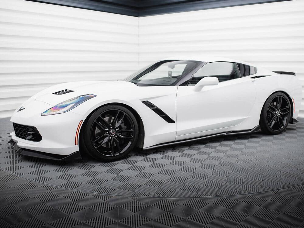 Side Skirts Diffusers V.2 Chevrolet Corvette C7