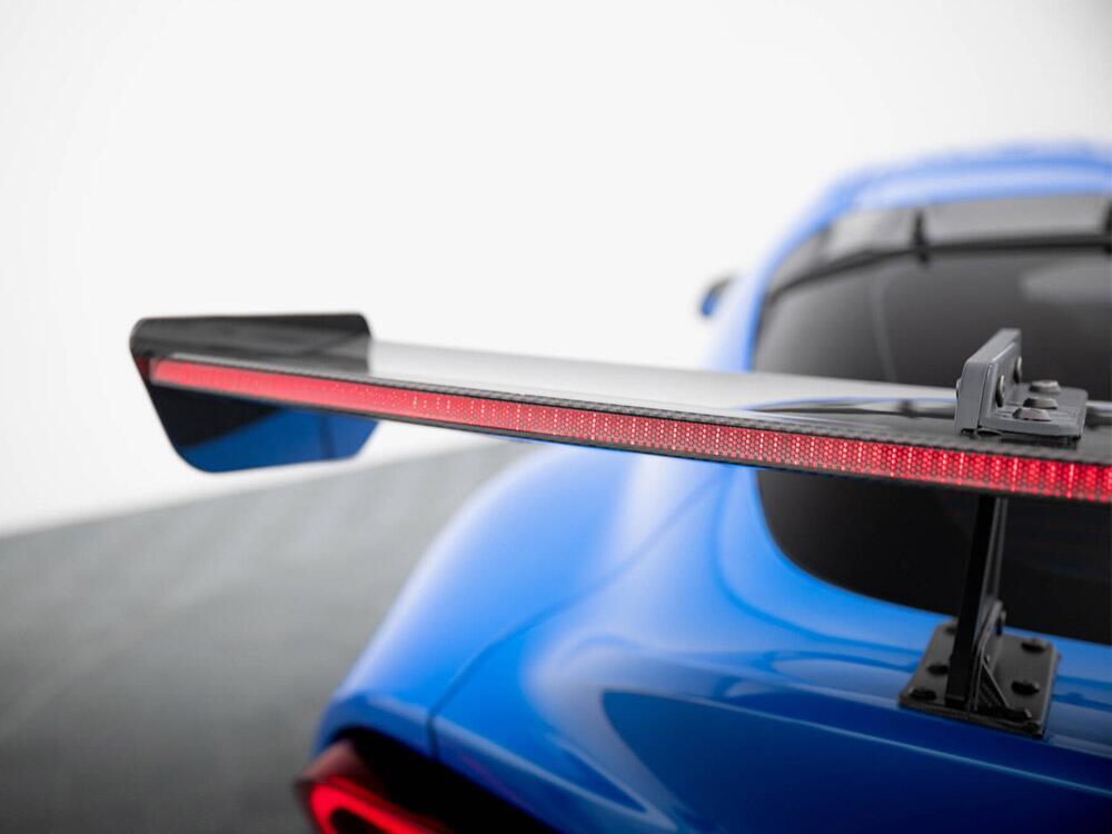 Carbon Spoiler With Upper Swan Mounting + LED Toyota Supra Mk5