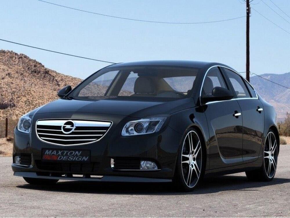 Front Splitter Opel Insignia MK1 Preface Model - Carbon Look