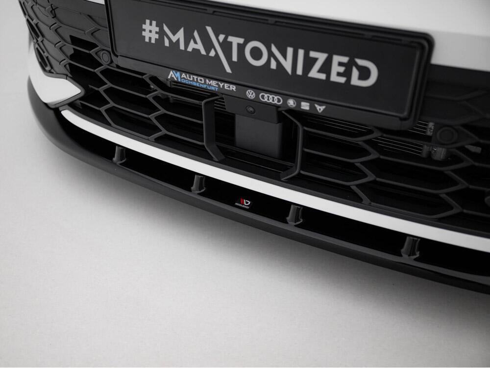 Front Splitter V.5 Volkswagen Golf GTI / GTE / R-Line Mk8 Facelift