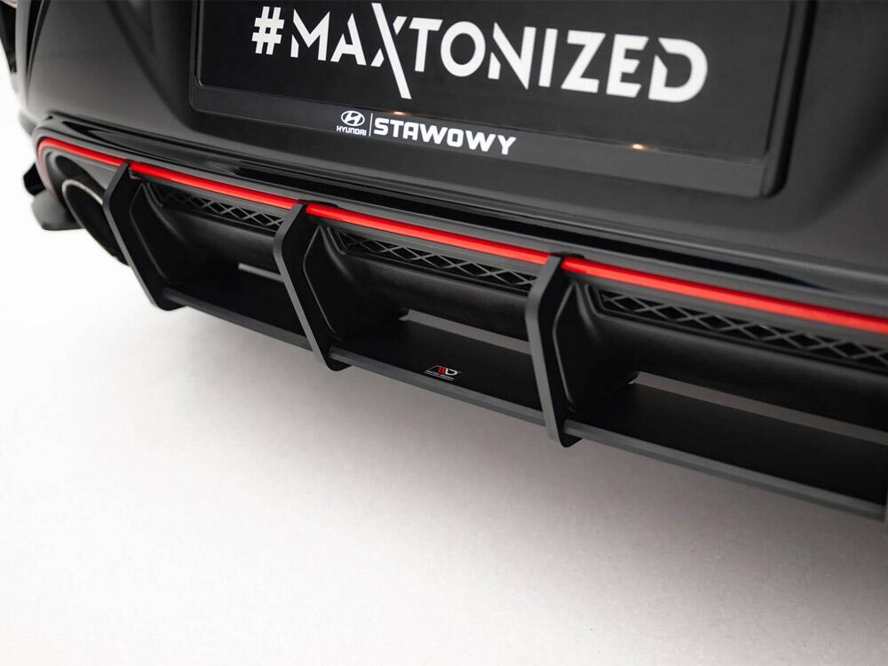 Street PRO Rear Diffuser Hyundai Veloster N Mk2