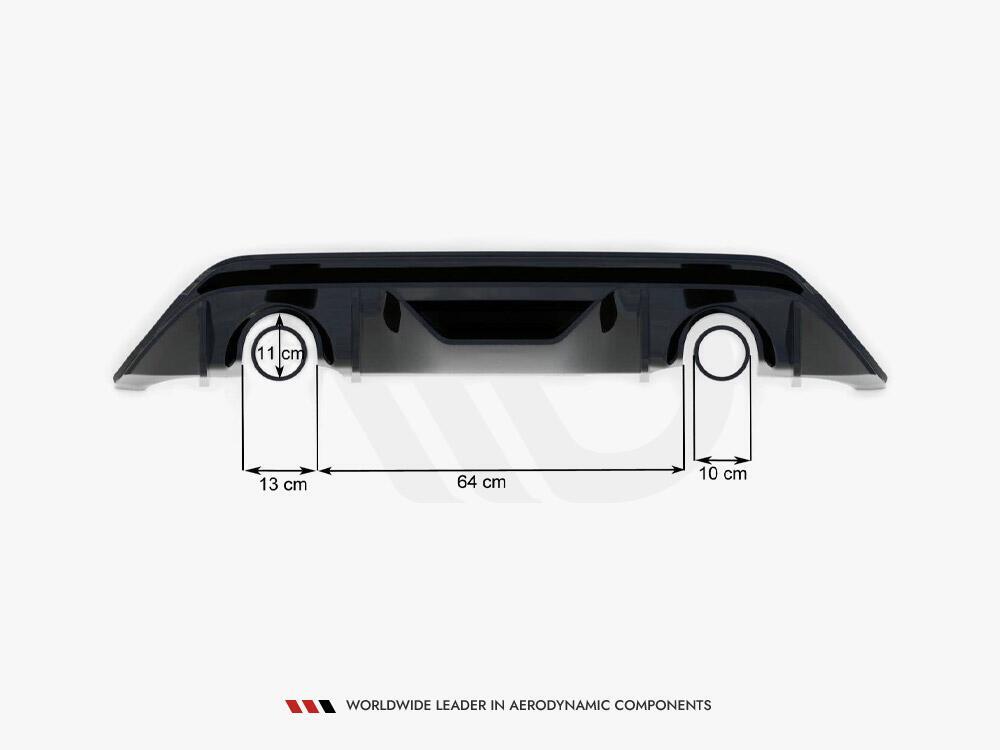 Rear Valance V.3 Ford Fiesta ST Mk8